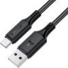 USB cable Acefast C17-04 USB-A to USB-C 1.2m black Data USB kabeļi