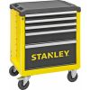 Stanley workshop trolley with 5 drawers (yellow/black, load capacity up to 300kg) Jaunumi -Dārzam