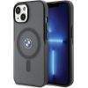 BMW BMHMP15SDSLK Aizmugurējais Apvalks Priekš Apple iPhone 15 / 14 / 13 Neoriģinālie Maciņi