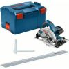 Bosch Hand-held circular saw GKS 65 GCE Professional (blue, 1800 watts, L-BOXX, guide rail FSN 1400) Jaunumi -Dārzam