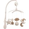 Baby's only muzikālais karuselis, 0+, Heaven clay/ Warm linen - BO-814.023.060.50 Игрушки для малышей
