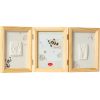 Tiny Love Double Frame komplekts mazuļa pēdiņu/rociņu nospieduma izveidošanai, koka - 3333166081 Детское искусство Baby Art