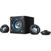 Genius loudspeakers SW-G2.1 1000, 2.1, 26W, black, volume control, blue backlight, 3,5 mm jack, 60Hz~20kHz Новинки Компьютерная техника