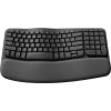 Logitech Wave Keys for Business (black, DE layout, Logi Bolt, Bluetooth, for Windows/macOS/ChromeOS/Android/Linux) Клавиатуры