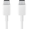 Samsung EP-DN975BWE USB-C/USB-C Data Cable Datu kabelis USB-C/USB-C 5A 1m / balts Data USB kabeļi