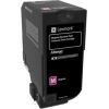 Lexmark Corporate 74C2SME Laser Toner Cartridge, Magenta