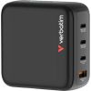 Verbatim Mini GaN charger with display (black, 140 watts total power) LED / LCD мониторы