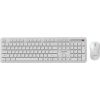 Klaviatūra un pele Gembird Desktop set Slim Pro Business wireless US White Клавиатуры