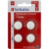 Baterijas Verbatim CR2025 Premium Lithium 4-Pack Bateriju lādētāji