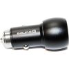 Evelatus -  Car Charger EC7DC01 BLACK 3.1A 2USB port with stainless steel escape tool Black Telefonu lādētāji 12v Automašīnām