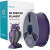 Sunlu PLA+ Silk Dual Color Filament (Black and Purple) 3D Printeri un lāzergravētāji