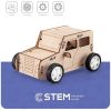 Extradigital Wooden Assembly Kit Pull the Car, STEM Educational Toy Konstruktori 