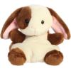 AURORA Palm Pals Mīkstā rotaļlieta Bunny (Brown), 11 cm Mīkstās rotaļlietas