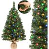 Springos LED Ziemassvētku eglīte 90 cm CA1549 Mākslīgās egles