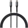 Qualo QRC-CC-01 Кабель USB-C / 1m / 3A Дата USB-кабели