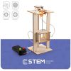 Extradigital Wooden Assembly Kit Elevator, STEM Educational Toy Konstruktori 