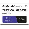 Qoltec Thermal paste 3.05 W/m-K | 0,5g | gold