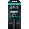 Wilkinson Sword Skin Protection Quattro 4 - Holicí strojek + 1 hlavice Smaržas - NESAKĀRTOTS