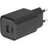 Qualo QLSN-CA-65-01 Nano PD Tīkla lādētāja adapteris USB-C / USB-A / 65W Telefonu lādētāji 220v