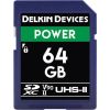 Delkin Power 2000x SDXC 64 GB Class 10 UHS-II/U3 V90 (DDSDG200064G) Atmiņas kartes micro SD SDHC