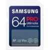 Samsung Pro Ultimate SDXC 64 GB UHS-I U3 V30 (MB-SY64S/WW) Atmiņas kartes micro SD SDHC