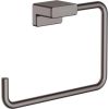 Hansgrohe dvieļu riņķis AddStoris, brushed black chrome Aksesuāri vannas istabām