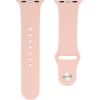Connect   Watch 38/40/41mm Silicone Loop Watch Strap (132mm M/L) Pink Sand Smart-Watch aksesuāri