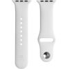Evelatus   Apple Watch 38/40/41mm Silicone Loop Watch Straps (110mm S/M) White Smart-Watch aksesuāri
