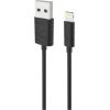 USAMS Apple  IP6SUSBJG01 Universal Durable U-Gee USB to Lightning Data & Charger Cable 1m Black Data USB kabeļi