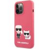 Karl Lagerfeld Apple  iPhone 13 Pro Choupette Liquid Silicone Case Red Neoriģinālie Maciņi
