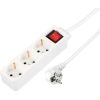Hama Power Strip, 3-way, 1,4 m, white - Power strip Strāvas pagarinātāji