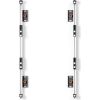EDBAK ULS3337 Universal LED System for 3 cabinets 600 x 337.5 Black TV un monitoru stiprinājumi, kronšteini