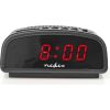 Nedis digitālais radio modinātājs, melns - CLDK008BK Radio, Radio pulksteņi