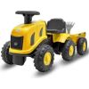 Baby Mix Jeździdełko traktor z przyczepą Benny żółty Новости - Детские товары