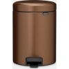 Brabantia atkritumu tvertne NewIcon, 5l, warm bronze Papīra - atkritumu grozi
