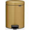Brabantia atkritumu tvertne NewIcon, 5l, warm gold Papīra - atkritumu grozi