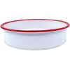 Apaļa emaljēta cepamforma Oliver Voltz 5V1222KR34, 34×8,0 cm, balta Citi virtuves piederumi