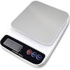 Kitchen scale Rosberg R51651P, 5kg., 2xAAAbatteries, LED screen,  White/black Svari (virtuves)