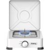 Single gas stove with cover Rosberg R51454E1, 30mbar\2.2kWh, White,  Coal. steel, Cast aluminum burn Gāzes Plītis