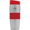Thermo mug Rosberg R52011C, 0.380 l., Double walls, S/s/red Termosi