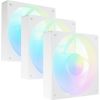 Fury Sai S12 ARGB PWM, 3-pack Fan White Korpusu dzesēšana