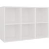 Top E Shop MALAX MINI 2X3 WHITE BOOKCASE Новинки Для дома и сада 