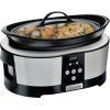 Crock-Pot SCCPBPP605-050 5.7-litre slow cooker (chrome) Multifunkcionālie katli