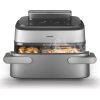 Philips 5000 Series, 9.5 L, 2750 W, steam function, silver/black - Airfryer Karstā Gaisa Katli (AirFryer)
