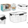 Hermētiska pusdienu kaste ar nodalījumiem, 2 L, 9×24×16.5 cm, 10465, Leknes Citi virtuves piederumi