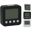 LCD будильник 8,8 x 8,9 см, 2 вида, DECORLIFE Радио,Радио будильники