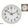 Настенные часы под дерево 30 см, 30 x 30 x 4,5 см, DECORLIFE Часы на стене