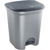 Keeeper Pedāļspainis atkritumu šķirošanai 2x11L Torge 37,5x29,5x46 cm gaiša sudraba krāsā Jaunumi -Dārzam