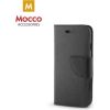 Mocco Fancy Book Case Grāmatveida Maks Telefonam Huawei Y7 / Y7 Prime (2018) Melns
