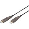 Digitus HDMI / Micro HDMI AOC hybrid fiber optic cable, UHD 4K (black, 15 meters, removable plugs) HDMI vadi